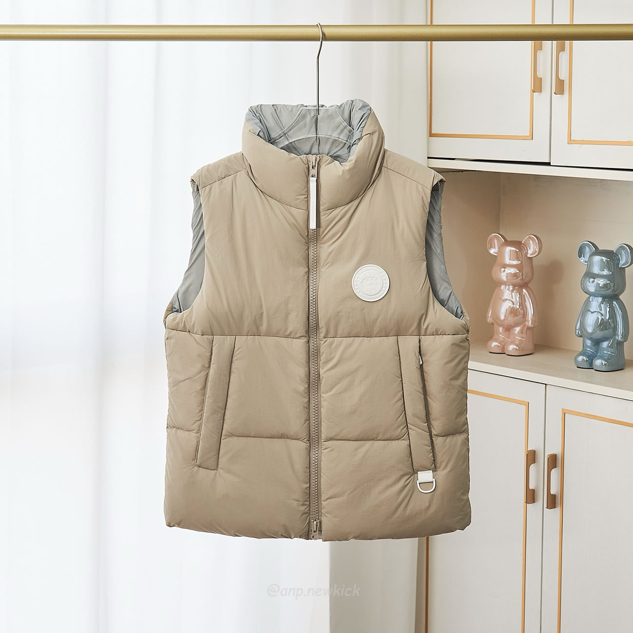 Canada Goose Everett Quilted Recycled Nylon Gilet Brown (8) - www.newkick.vip